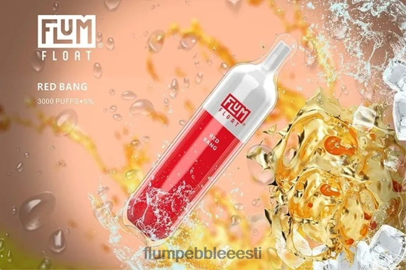 FLUM FLOAT 3000 pahvi punane pauk - Flum Float Vape H02TXF67