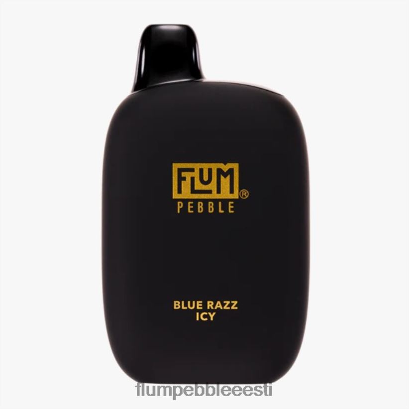 FLUM PEBBLES 6000 pahvi sinine razz jäine - Flum Pebble Flavors Ranked H02TXF14