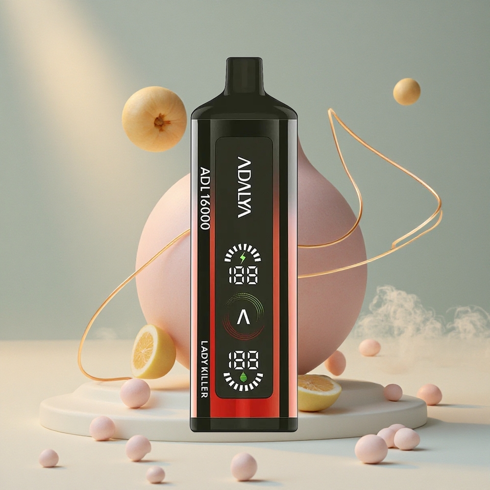 Adalya ADL 16000 PRO Puffs Ühekordne Vape Lady Killer Kolmevärvilise
