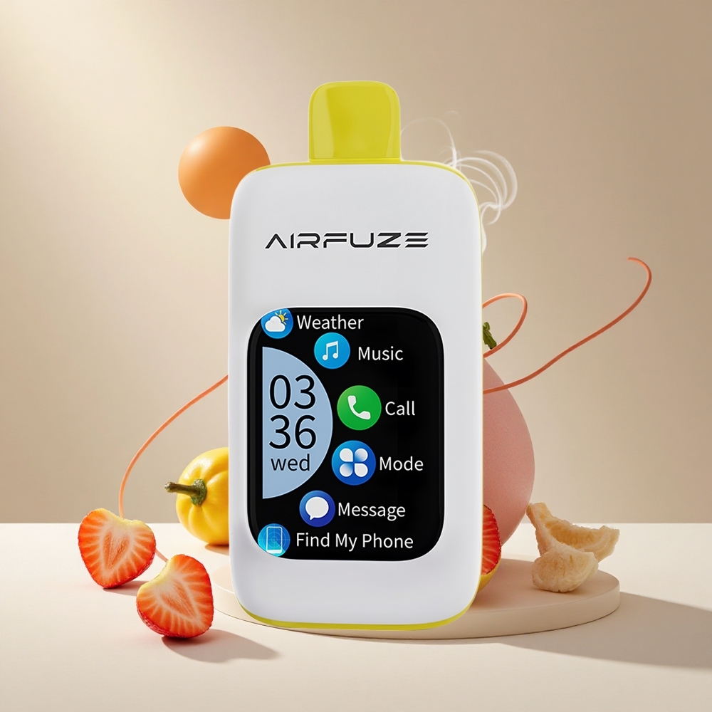 AirFuze Smart 30000 Puffs Ühekordne Vape Maasikas-Banaan 900mAh