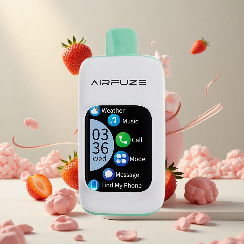 AirFuze Smart 30000 Puffs Ühekordne Vape Maasikas Suveaeg