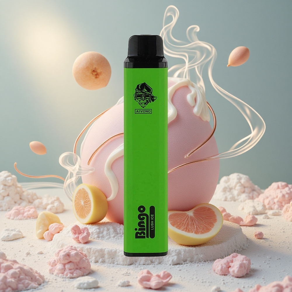 Aivono Aim Bingo 4000 Puffs Ühekordne Aurusti Lush Jää