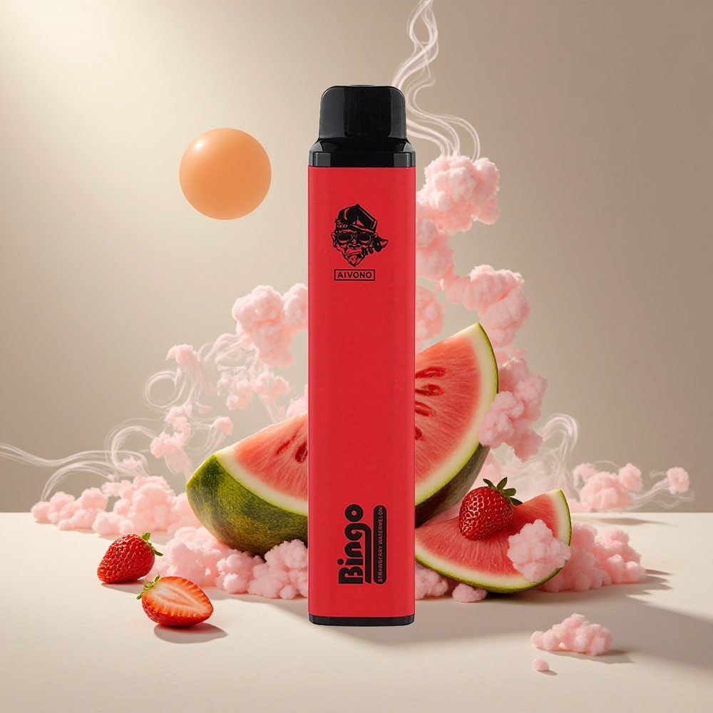 Aivono Aim Bingo 4000 Puffs Ühekordne Aurusti Maasik-Melon