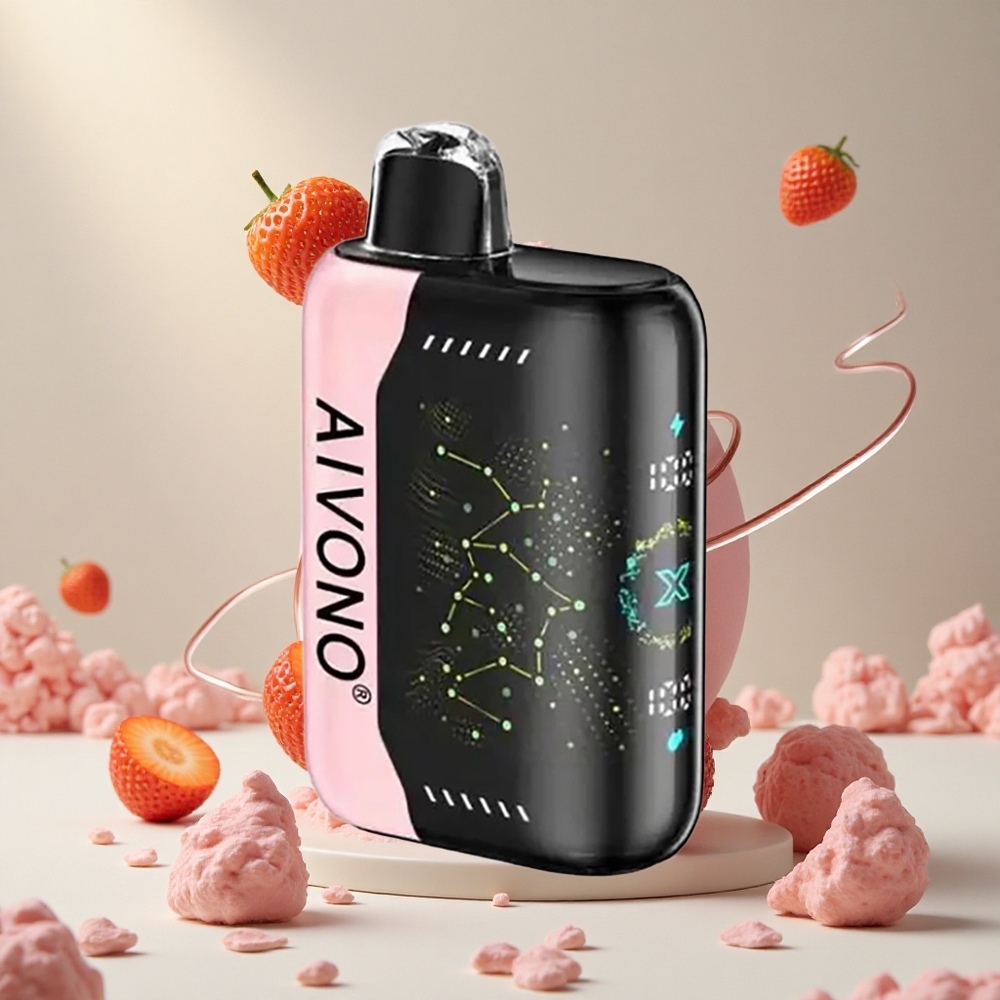 Aivono Aim Boom 25000 Puffs Ühekordne Vape Maasika B Pop 28ml