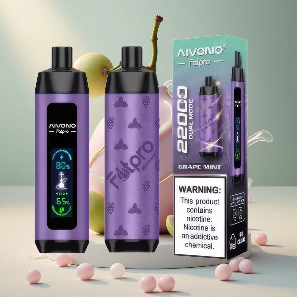 Aivono Aim Fatpro 22000 Puffs 28ml Mahla Münt Puffs