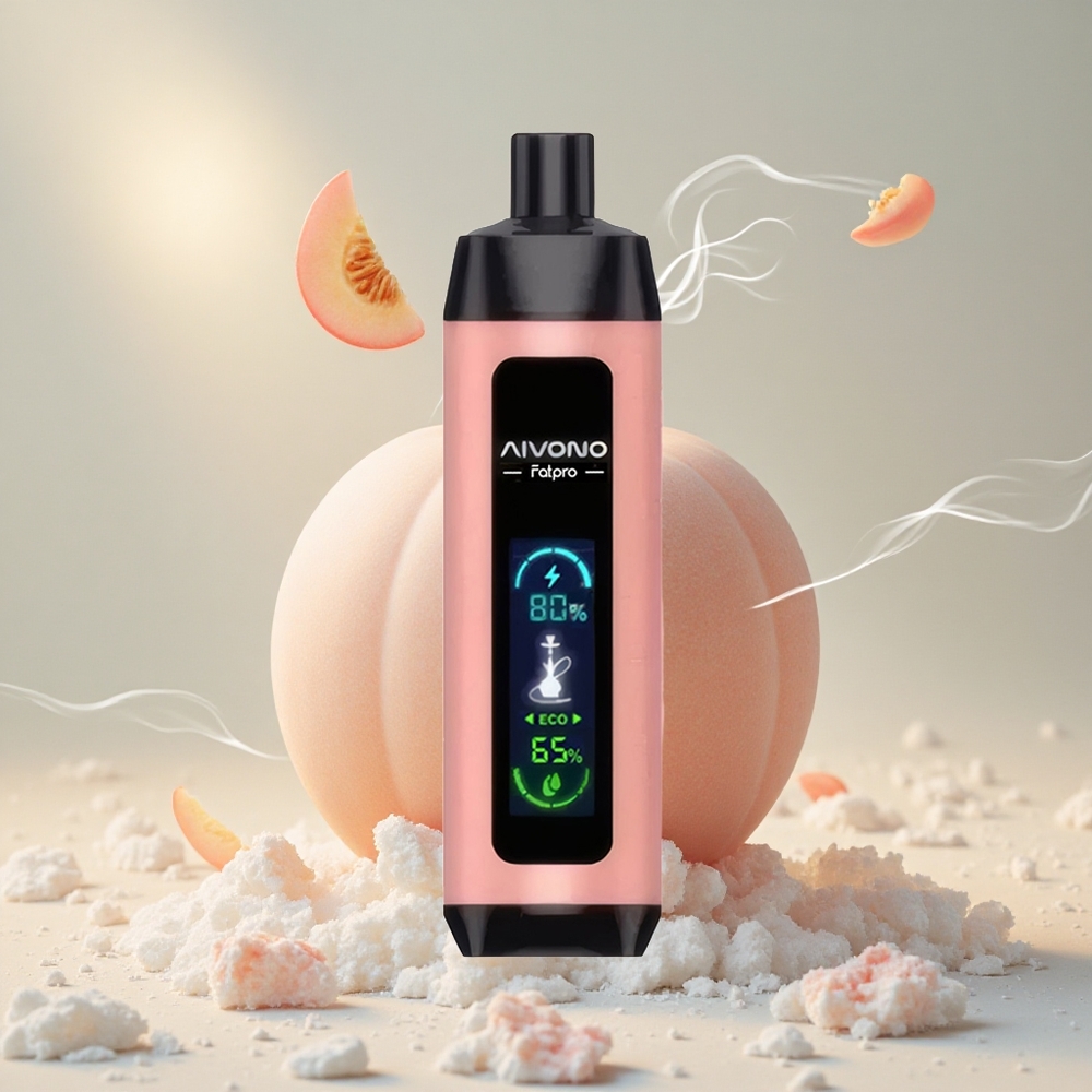 Aivono Aim Fatpro 22000 Puffs 28ml Mahuti Virsikujää
