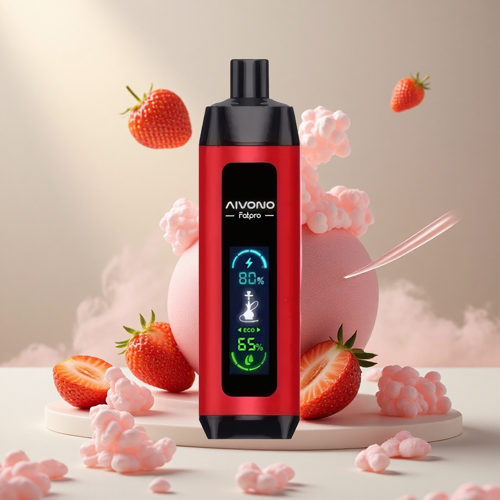 Aivono Aim Fatpro 22000 Puffs Maasikapunch 28ml
