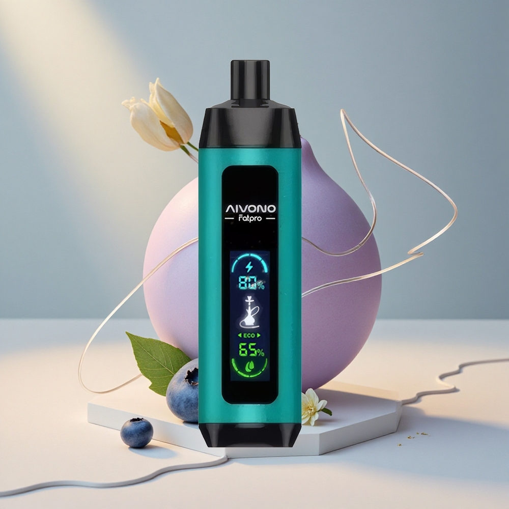 Aivono Aim Fatpro 22000 Puffs Mustika-Püss Ühekordne Vape 28ml
