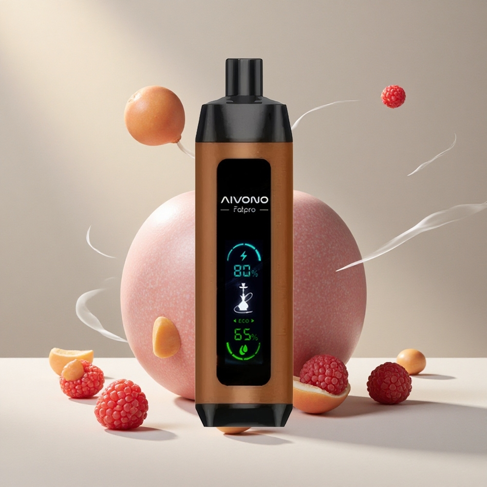 Aivono Aim Fatpro 22000 Puffs Ühekordne Vape Kirsi Vaarikas 28ml