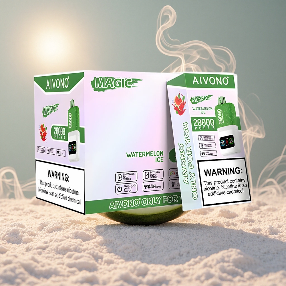 Aivono Aim Magic 20000 Puffs Ühekordne Vape Arbuusi-Jää