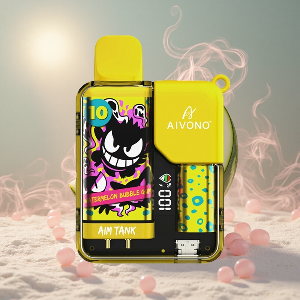 Aivono AIM-TANK 9500 Puffs Vesimeloni Mullikommi 18ml