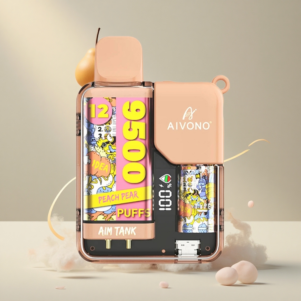Aivono Aim Tank 9500 Puffs Pirn-Piipar Ühekordne Vape