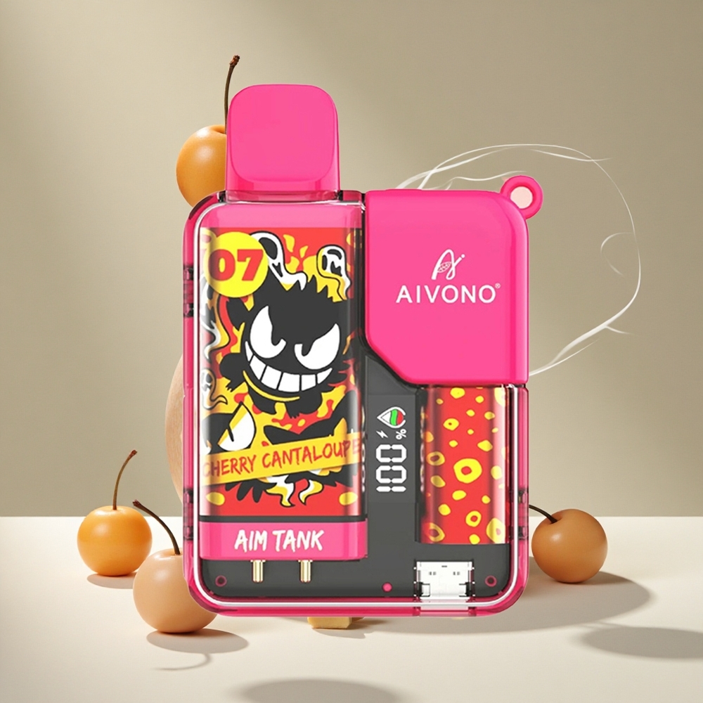Aivono Aim Tank 9500 Puffs Ühekordne Vape Kirsi-Melon 18ml