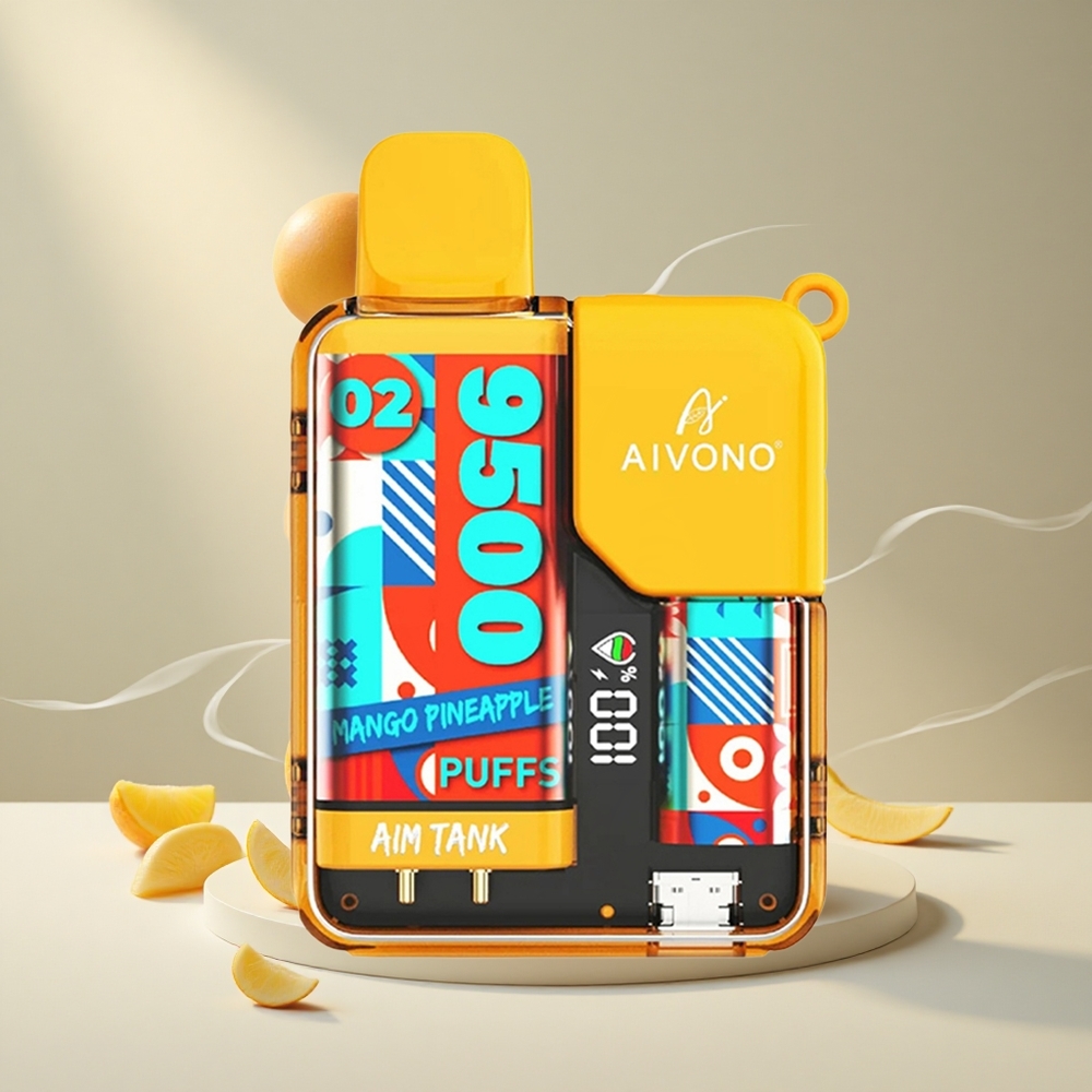 Aivono Aim-Tank 9500 Puffs Ühekordne Vape Mango-Ananass 18ml