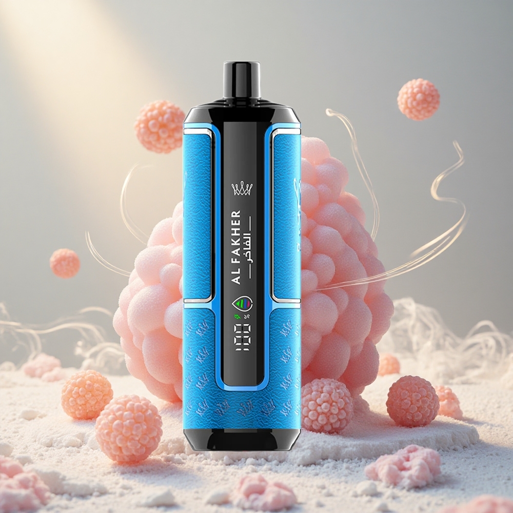 Al Fakher Crown Bar 15K Puffs (22ml) Marja-Jää Ühekordne Vape Kit