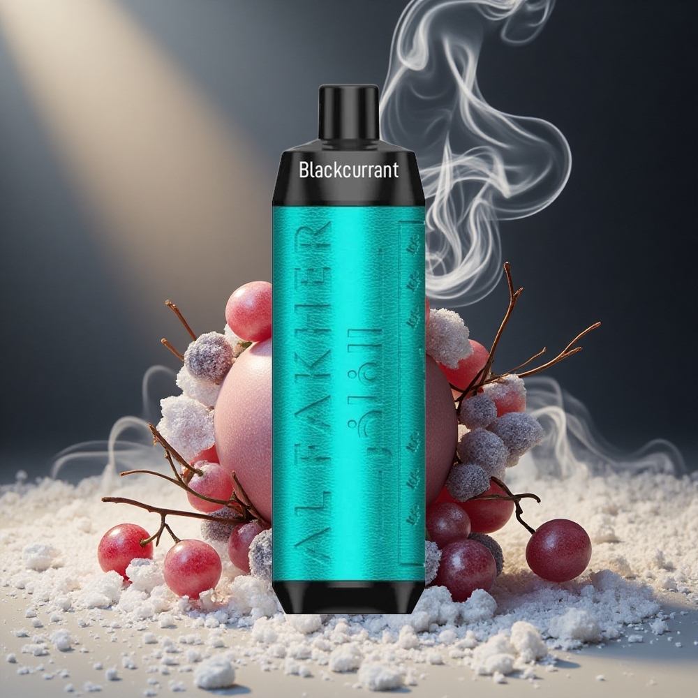 Al Fakher Crown Bar 8000 Puffs 18ml Mahuti Must Sõstar Jää
