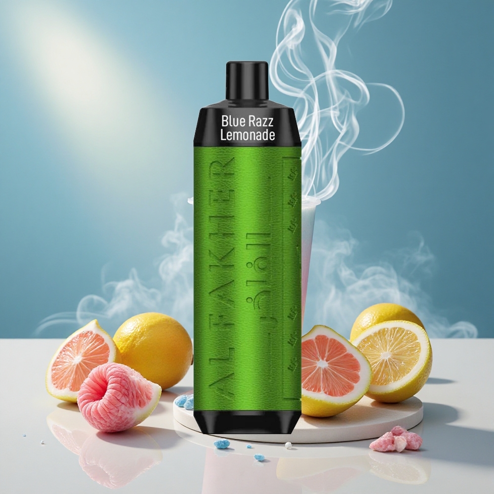 Al Fakher Crown Bar 8000 Puffs 18ml Mahuti Sinine Vaarika-Limonad