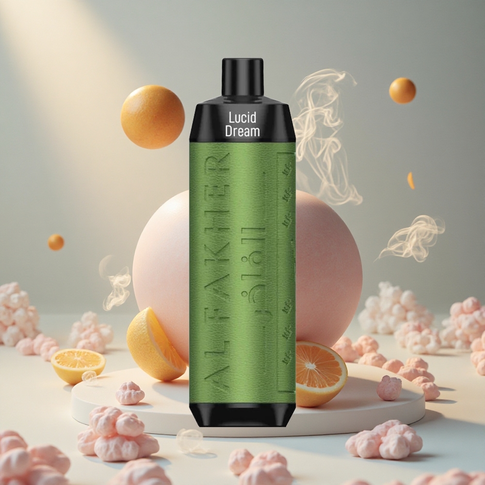 Al Fakher Crown Bar 8000 Selge Unenäu 18ml Mahutavusega