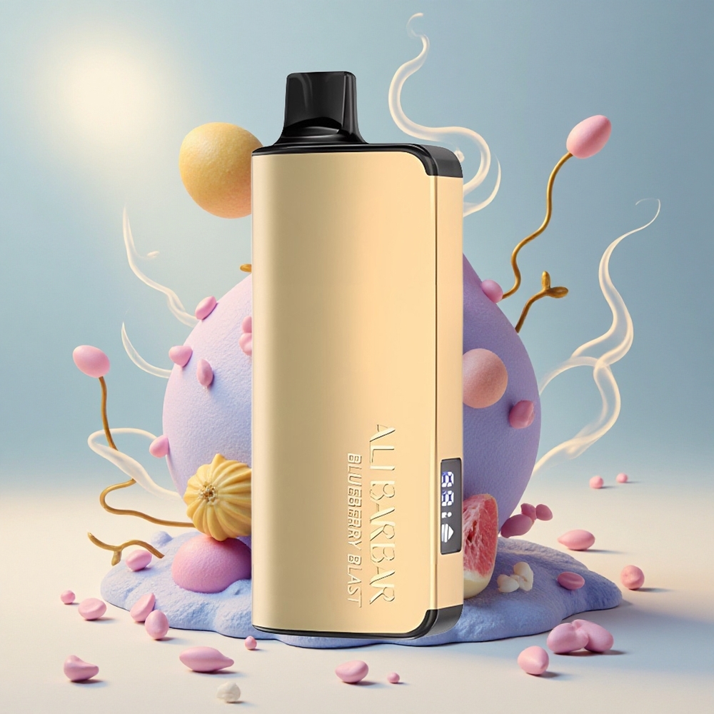 Alibarbar Ingot 9000 Puffs 2350mah Patarei Mustikas Plahvatus