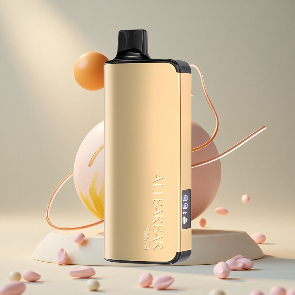 Alibarbar Ingot 9000 Puffs LED-kuvariga Fanta-makuheitvape
