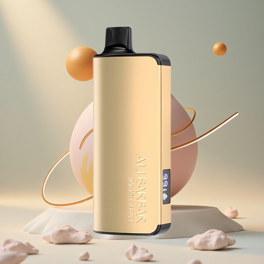 Alibarbar Ingot 9000 Puffs Musta Metsa 2350mah