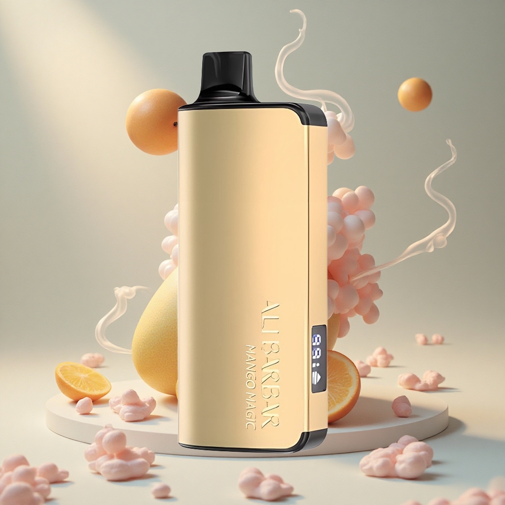 Alibarbar Ingot 9000 Puffs Ühekordne Vape Maagiline Mango 9000 Puffs