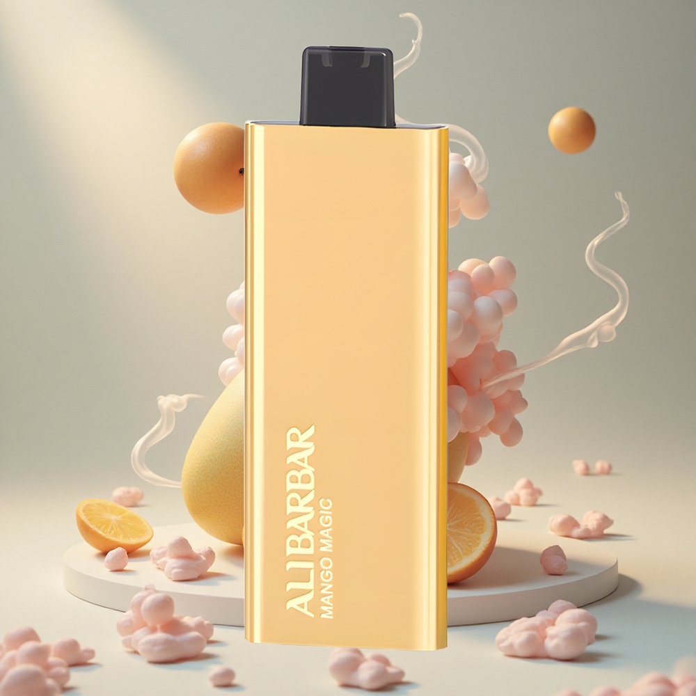 Alibarbar Pandora 7000 Puffs Korduskasutatav Vape Maagiline Mango