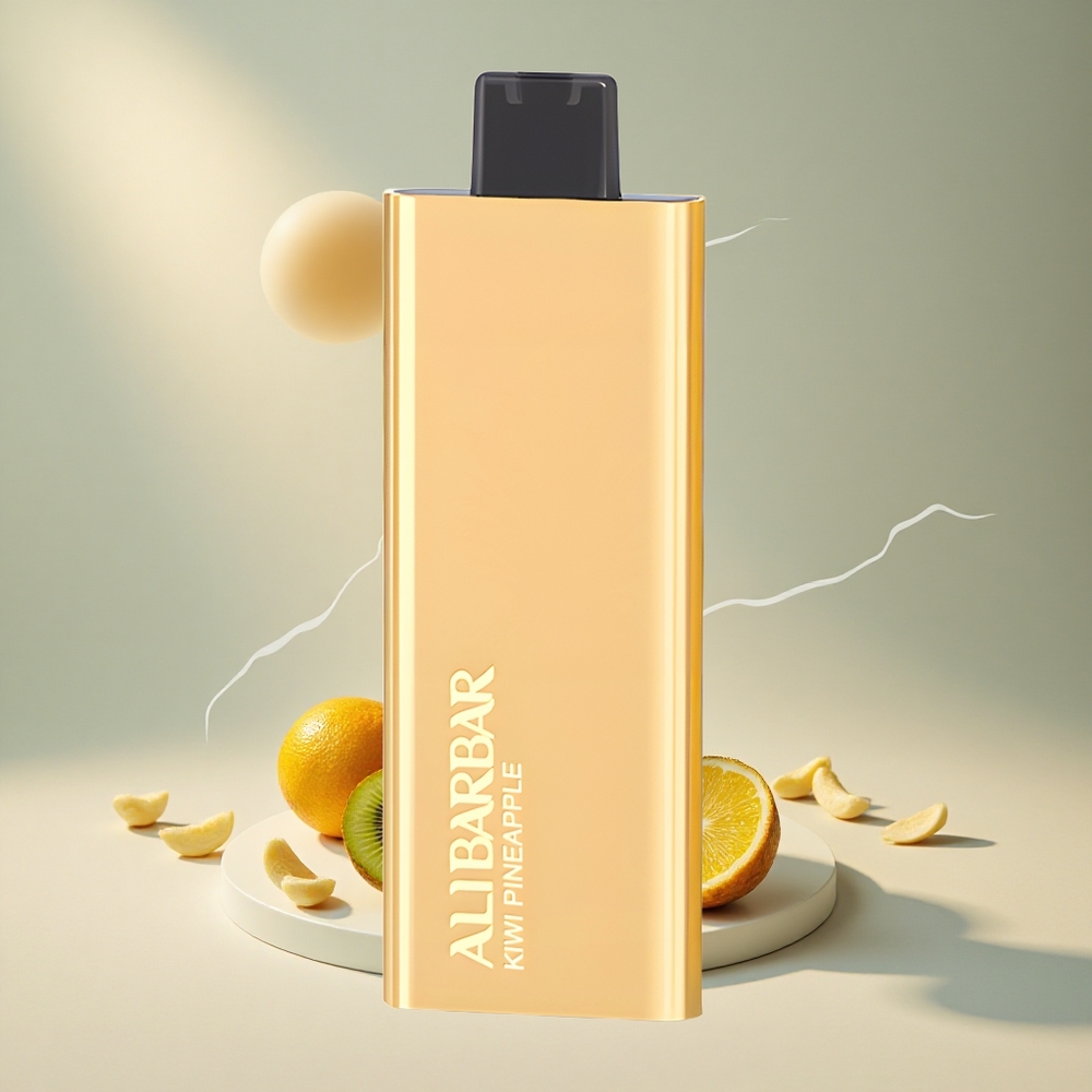 Alibarbar Pandora 7000 Puffs Ühekordne Vape Kiivi-Ananass