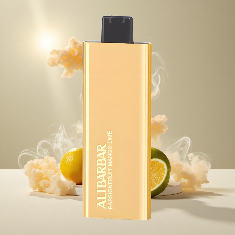 Alibarbar Pandora 7000 Puffs Ühekordne Vape Passioonivilja-mango-laimi