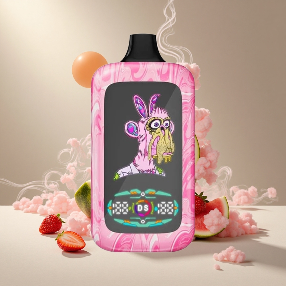 Fumot Digital Monkey 40000 Puffs Maasik-Arbuus Korduskahveltav