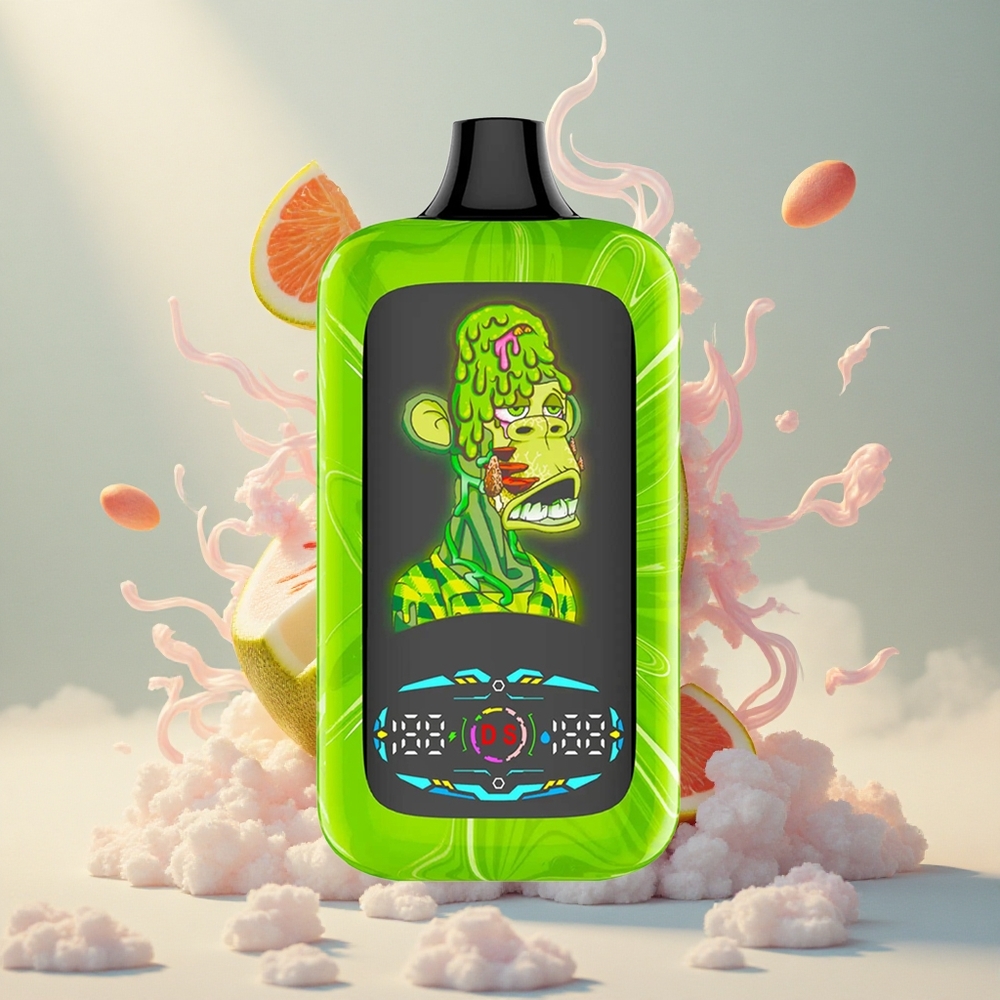 Fumot Digital Monkey 40000 Puffs Topeltsilindriline Troopiline Vikerkaare Puhang