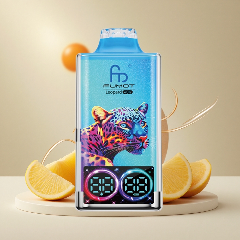 Fumot Leopard 40000 Puffs Digitaalne Voolikuvastik Peedi-Mango-Ananass