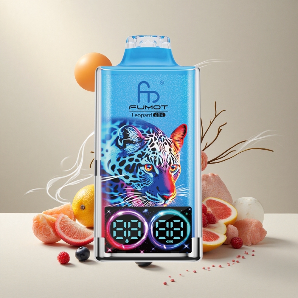 Fumot Leopard 40000 Puffs Segamari Ühekordne Vape 0%,2%,3%,5% Nikotiini