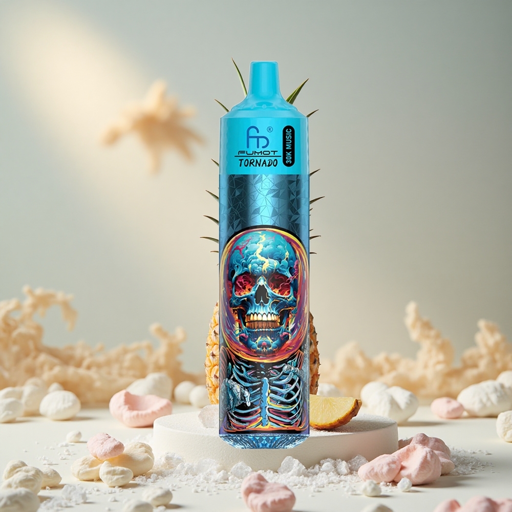 Fumot Randm Tornado 30000 Puffs Korduvkasutatav Vape Ananass-Jää