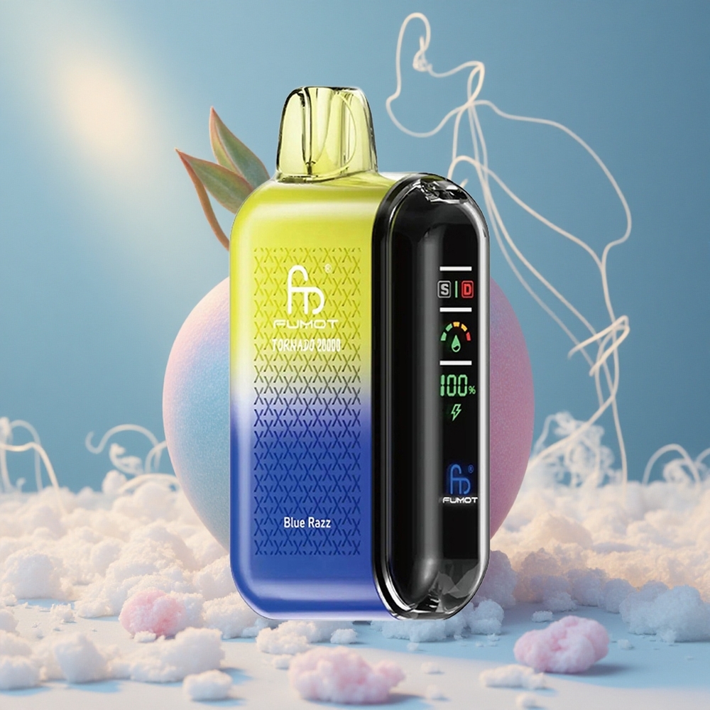Fumot Tornado 20000 Puffs Dual Mesh Coil Sinine-Murakas