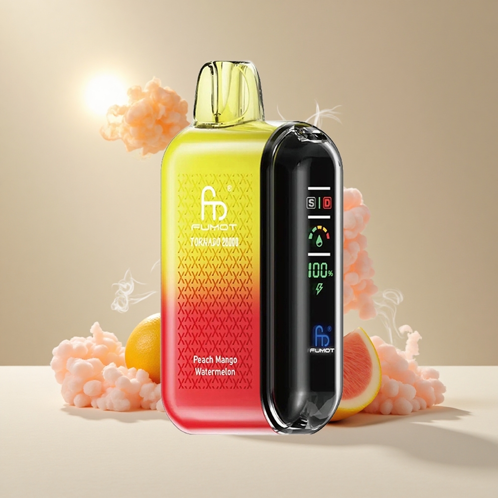 Fumot Tornado 20000 Puffs Virsik Mango Arbuus Taastlaaditav