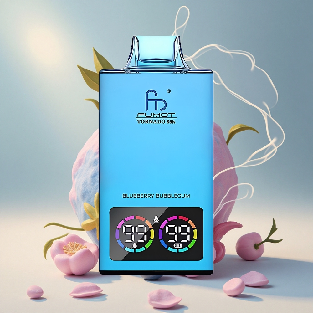 Fumot Tornado 35000 Puffs Mustik-mullikomm 15ml