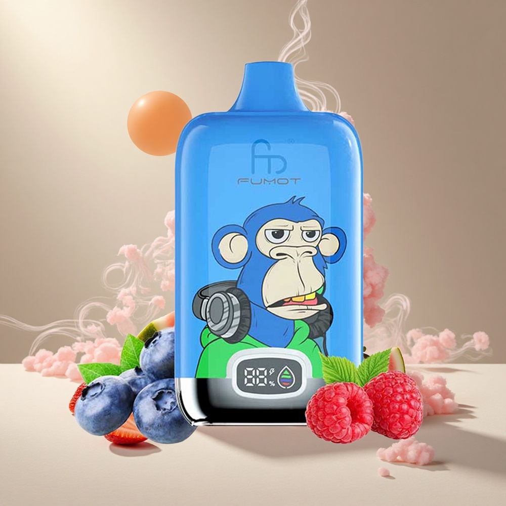 Fumot Tornado Digital Box 12000Puffs Maasikas-Arbuus 20ml