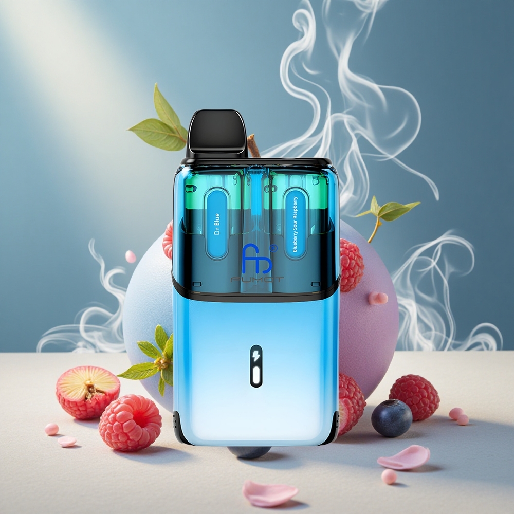 Fumot Ultra T32000 32000 Puffs Dr Sinine - Mustikas-Hapukasvaarikas